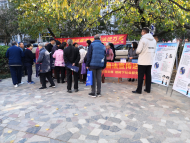 合肥一社區開展普法宣傳 打通普法宣傳“最后一公里”