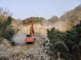 S219線桃源橋改造工程已完成老橋拆除
