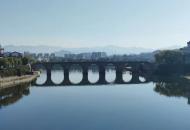 黃山市鎮海橋“歸來” ！市民疑惑為啥橋孔倒影不圓了？相關部門解答