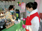 雪华乡烟墩社区开展沿街商铺疫情防控措施检查工作