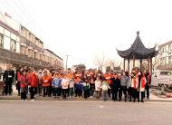 來安縣：水口鎮中心幼兒園冬至送餃子情暖環衛工