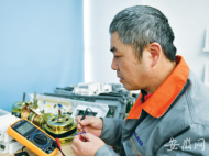 “安徽工匠”苗海波：腳踏實地工作 專注工匠品質
