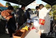 合肥各陵園迎來冬至祭掃高峰   