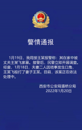 陕西一公司高管当孩子面家暴妻子，警方通报