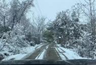 宣城連夜降雪  降下不少“攔路虎”