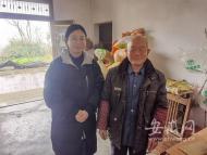 貴池區秋江街道：新春走訪慰問 情暖退休職工