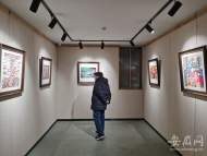 賞年畫·過大年安徽展在安徽畫廊開展