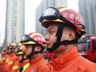 1400多名消防救援人員堅守崗位！合肥消防備戰雨雪冰凍天氣