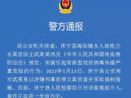 實施引起病毒傳播或有傳播嚴重危險的行為！休寧一水果店店主被立案偵查