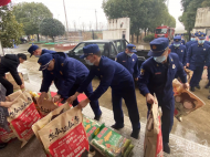 臨近春節(jié) 合肥各級消防走訪慰問敬老院