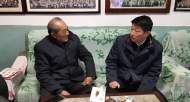 望江縣委書記霍輝看望慰問全國勞模陳道翼