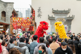 芜湖古城：民俗灯会迎虎年