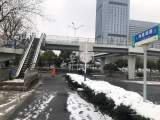 合肥徽州大道沿线天桥多部手扶电梯停运数月 市民质疑成摆设