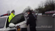 霍邱一眼球受傷病人要轉(zhuǎn)診到合肥  警方接力護(hù)送