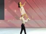 為冬奧健兒加油！龐清/佟健冰上舞劇《WE ARE ONE》北京首演