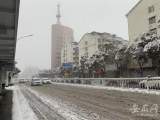 池州迎大雪 气象部门发布暴雪橙色预警（图）