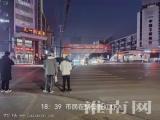 直击淮南市黄山路与长江路交叉口交通秩序