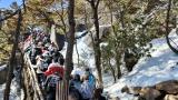 雪后初晴 黄山之巅处处欢声笑语