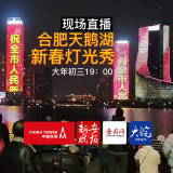 直播｜合肥天鹅湖新春灯光秀