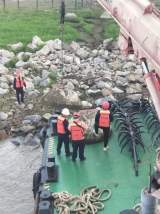 芜湖港三山危险品锚地开工建设