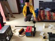 3男子設(shè)立偽基站幫人詐騙 蕭縣警方將其一鍋端