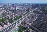 合肥郎溪路（裕溪路-明皇路）高架橋橋面瀝青已攤鋪 進入通車倒計時