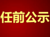 马鞍山发布干部任前公示 她拟提名为副县（区）长人选