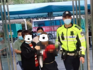 老人手指被鋸斷急需送醫 蚌埠鐵騎隊員兩次護送
