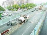 合肥肥西路上跨北一环工程开工   