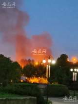 突发！合肥史河路与西一环路交口附近发生火情 目前火势已被扑灭