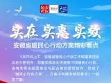 实在 实惠 实效 安徽省暖民心行动方案精彩看点