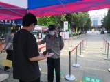 ﻿大考2022｜淮南一中考点：7时许考生开始进入考点