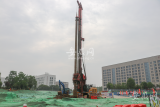 合肥新桥机场S1线2标首桩开钻