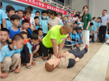 宜秀区白泽湖乡月形小学：开设游泳特色课程 落实“双减”政策
