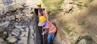 “無名道路路面有個坑”后續：維修整治已結束，混凝土養護后可放行