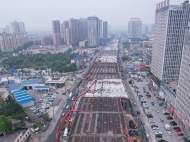 合肥市金寨路高架有望8月“增肥” 涉軌段將嚴格基坑監控