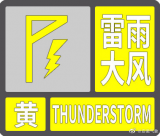安徽省气象台解除雷雨大风黄色预警信号