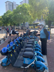 哈啰助力車助力池州市民綠色出行