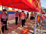 大考2022｜合肥市五十中东校考点：工作人员提醒考生持身份证、准考证进入考场