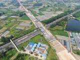 安徽长丰：S311乌曹路（二期）改建项目节点工程取得突破进展