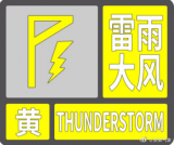 安徽省气象台发布雷雨大风黄色预警信号
