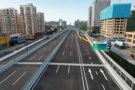 合肥金寨路快速化改造工程主線橋7月25日通車 記者航拍現(xiàn)場(chǎng)