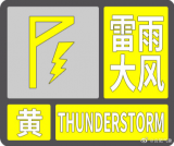 合肥市氣象臺解除雷雨大風黃色預警信號