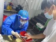 合肥女孩大學畢業后報考社區“小管家” 希望回饋社會