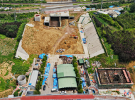 合肥銅陵北路涉鐵下穿施工進行中