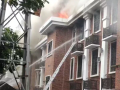阜陽潁州區六紡家屬院一住宅發生火災