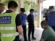 合肥市多部門聯合行動 救助高溫下的街面流浪乞討人員