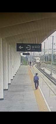 驚險！圖方便男子跳下站臺想沿軌道走回家  事發太和東高鐵站 