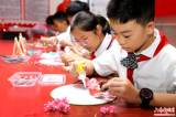手繪團扇 樂享中秋