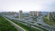 合肥西二環快速化改造工程主線高架國慶節正式放行通車